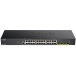 Коммутатор D-Link DGS-1250-28X/A1A 24x1Гбит/с 4SFP+ управляемый