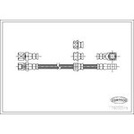 19032219, Шланг тормозной OPEL: OMEGA B 2.0/2.0 16V/2.0 DTI 16V/2.2 16V/2.2 DTI ...