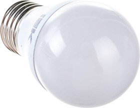Фото 1/3 Лампа LED G45 шар 5вт 230В 6500К E27 LLE-G45-5-230-65-E27