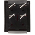 C1353AANAB, Illuminated DPST, On-Off Rocker Switch Panel Mount