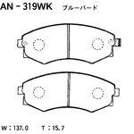 AN-319WK, Колодки тормозные Япония