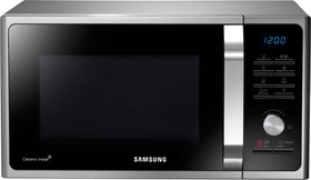 Фото 1/10 Микроволновая печь Samsung MG23F302TQS/BW, 800Вт, 23л, серебристый /черный