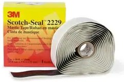 2229-P-2-1/2x3-3/4, Adhesive Tapes 2229-P MASTIC PAD 2 1/2"X3 3/4"