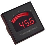 DMR35-DCMA1-DC1-R, Digital Panel Meters Switch-Selectable 1/3/5/10 mADC measure ...