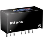 RS6-1205S, Isolated DC/DC Converters - Through Hole 6W 9-18Vin 5Vout 1.2A SIP8