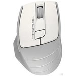 Мышь A4Tech Fstyler FG30S белый/серый оптическая (2000dpi) silent беспроводная ...