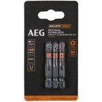 Биты ударные AAK503PZ3 (3 шт; PZ3; 50 мм) AEG 4932479185