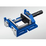 ЗУБР 100 мм, трехсторонние станочные сверлильные тиски, Профессионал (32723)