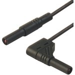 934184100, 16A, 1000V ac/dc, Black, 2m Lead Length