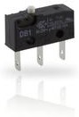 DB3CC1AA, Switch Snap Action N.O./N.C. SPDT Pin Plunger 0.1A 250VAC 80VDC 1.47N Thru-Hole PC Pins