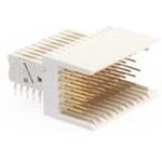 HM2J09PE5168N9LF, Millipacs®, Back Plane Connectors, 2mm Hard Metric Series 5 row Right Angle Header, Module Type C with 55 signal pins , sh
