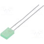 LL-254PGD1F-G5-2B, LED; rectangular; 5x2x7.15mm; green; 600?1000mcd; 130° ...