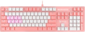 Фото 1/7 Клавиатура A4Tech Bloody B800 Dual Color механическая розовый/белый USB for gamer LED