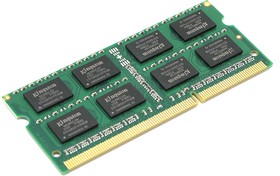 Модуль памяти Kingston SODIMM DDR3L 8ГБ 1333 MHz 1.35V PC3-10600