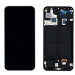 Дисплей для Samsung Galaxy A50 SM-A505F в сборе с тачскрином и рамкой (TFT) черный