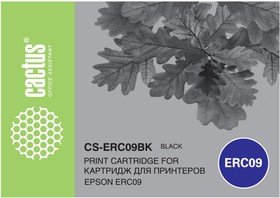 Фото 1/4 Картридж матричный Cactus CS-ERC09BK черный для Epson ERC09