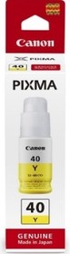 Фото 1/8 Canon GI-40Y 3402C001 картридж струйный для Canon Pixma G5040/G6040, жёлтый 70 мл.