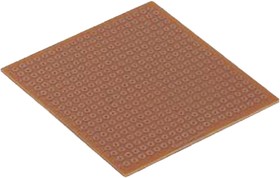 AT-1S(43), Single Sided Matrix Board FR1 1mm Holes, 4 x 4mm Pitch, 86 x 86 x 1.6mm