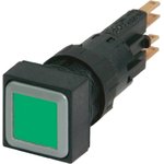 089067 Q18LT-GN, RMQ16 Series Green Illuminated Momentary Push Button ...