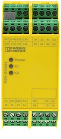 Фото 1/4 2963912, Single/Dual-Channel Emergency Stop, Safety Switch/Interlock Safety Relay, 24V ac/dc, 8 Safety Contacts