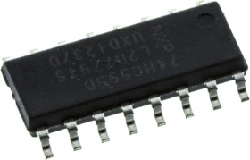 Фото 1/3 74HC595D,112 8-stage Surface Mount Shift Register HC, 16-Pin SOIC