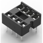 1-2199298-2, DIP panel, PIN 8, 7.62mm, Pitch 2.54mm, THT, -40-105°C