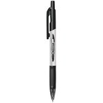 Ручка шариков. автоматическая Deli X-tream EQ11-BK серый мет./черный d=0.7мм ...