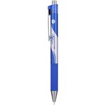 Ручка шариков. автоматическая Deli Upal EQ16-BL синий мет. d=0.7мм син. черн ...