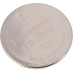 CR-2025/BN, Battery, Lithium, Coin Type, 3 Volt