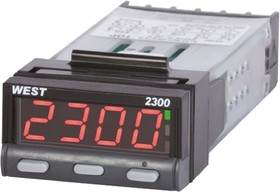 Фото 1/2 N2300Y0002, N2300 PID Temperature Controller, 49 x 25mm, 2 Output, 12 → 30 V dc, 24 V ac Supply Voltage