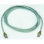 GPCPCF020-888H, Cat5e Straight Male RJ45 to Straight Male RJ45 Ethernet Cable, F/UTP, Grey LSZH Sheath, 2m