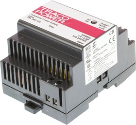 Фото 1/3 TBL 060-124, TBL Switched Mode DIN Rail Power Supply, 85 → 264V ac ac Input, 24V dc dc Output, 2.5A Output, 60W