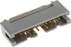 Фото 1/4 4620-6001, 20-Way IDC Connector for Cable Mount, 2-Row