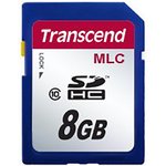 TS8GSDHC10M, 8 GB Industrial SDHC SD Card, Class 10