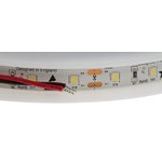 F10-C3528-12-60-IP65, 12V dc White LED Strip Light, 6000K Colour Temp, 5m Length