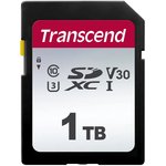 Карта памяти SDXC UHS-I U3 Transcend 300S 1024 ГБ, 100 МБ/с, Class 10 ...
