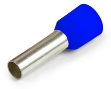 Insulated Wire end ferrule, 0.75 mm², 14 mm/8 mm long, light blue, 470208