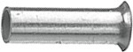 A 10205 VS, Ferrule 0.25 mm² 5 mm Silver-Plated Copper Pack of 100 pieces