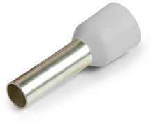 Insulated Wire end ferrule, 0.75 mm², 14 mm/8 mm long, white, 460208