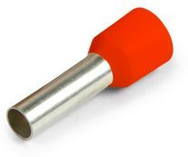 Insulated Wire end ferrule, 1.5 mm², 14 mm/8 mm long, red, 460408