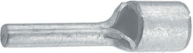 Uninsulated pin cable lug, 0.5-1.0 mm², AWG 22 to 18, 1.9 mm, 1.9 mm