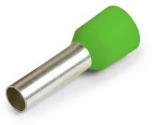 Insulated Wire end ferrule, 6.0 mm², 20 mm/12 mm long, green, 470712