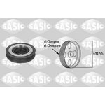 9001802, Ременный шкив, коленчатый вал, AUDI SEAT VWG 80 A6 Alhambra Ibiza II ...