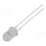 OSM5DP5A31A-6.8HZ, LED; 5mm; white warm; blinking; 7000?8400mcd; 30°; 3?5V ...