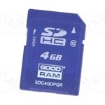 SDC4GDPGRB, Карта памяти, промышленный, SD, pSLC, 4ГБ, Class 10, -40-85°C