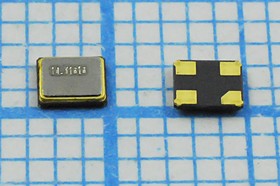 Резонатор кварцевый 14.31818МГц в корпусе SMD 2.5x2мм, под нагрузку 12пФ; 14318,18 \SMD02520C4\12\ 10\ 30/-40~85C\S2520\1Г