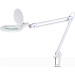 8066LED-A 3D Лампа-Лупа ( цвет белый, увеличение 175%, освещение - светодиоды ...