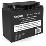 Батарея ExeGate DT 1217 (12V 17Ah, клеммы F3 (болт М5 с гайкой))