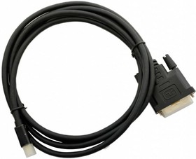 Фото 1/5 1147224, Кабель Mini DisplayPort (M) - DVI (M), 2м, Buro BHP MDPP-DVI-2