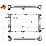 56128, Радиатор охлаждения BMW 5 88-95, 7 86-94, Z1 88-91,